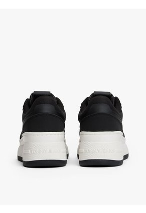 Tenis Negro Retro De Plataforma Tommy Hilfiger