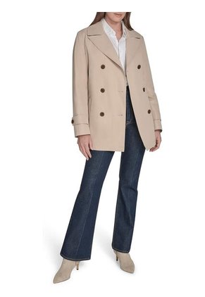 Chaqueta Negra Corta Para Lluvia  Tommy Hilfiger