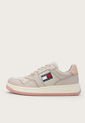 Tenis Lifestyle Nude-Marfil-Palo Rosa Tommy Jeans de Tommy Hilfiger