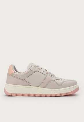 Tenis Lifestyle Nude-Marfil-Palo Rosa Tommy Jeans