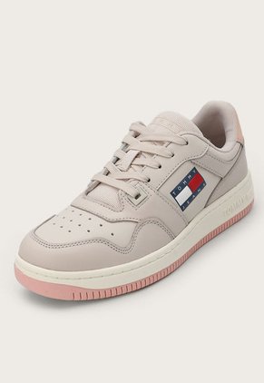 Tenis Lifestyle Nude-Marfil-Palo Rosa Tommy Jeans
