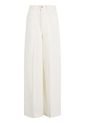 Pantalones Blanco De Talle Alto Y Pierna Ancha Tommy Hilfiger de Tommy Hilfiger