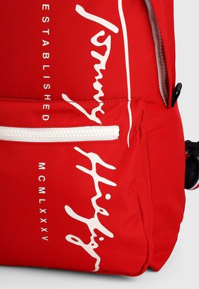Morral Rojo-Blanco Tommy Hilfiger