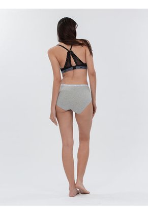 Brief Gris Clásico Con Logo En La Cintura RLF0316GY1