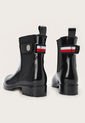 Botín Negro-Rojo-Blanco Tommy Hilfiger de Tommy Hilfiger