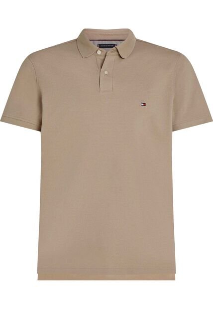 Polo Beige 1985 De Corte Regular Tommy Hilfiger