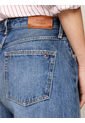 Jeans Azul De Talle Alto Rectos De Corte Amplio Tommy Hilfiger de Tommy Hilfiger