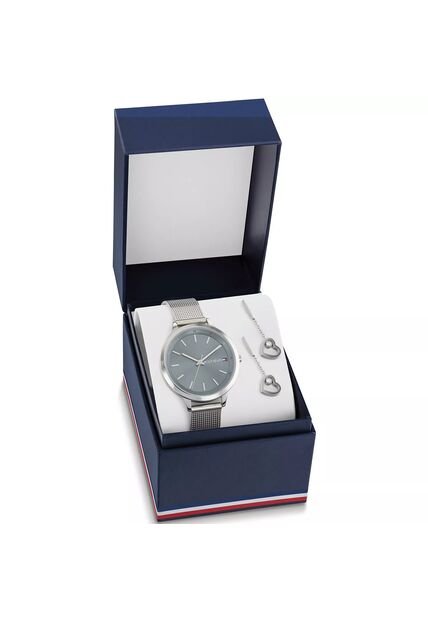 Reloj Tommy Hilfiger Modelo 2770157 Plateado Mujer