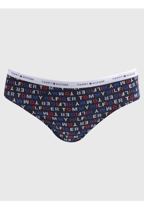 Bikini Multicolor Clásico Con Logo Tommy Hilfiger