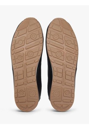Tenis Negro De Cuero Lorun Icon Tommy Hilfiger