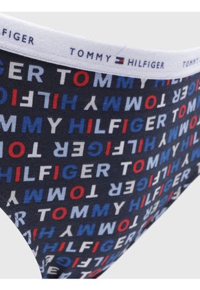 Bikini Multicolor Clásico Con Logo Tommy Hilfiger