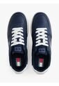 Tenis Azul The Greenwich Essential De Cuero Tommy Hilfiger de Tommy Hilfiger