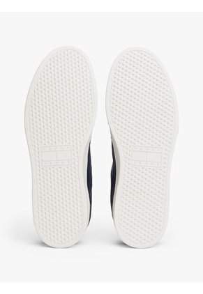 Tenis Azul The Greenwich Essential De Cuero Tommy Hilfiger