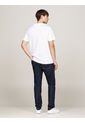 Camiseta Blanca Con Logo Bordado Tommy Hilfiger de Tommy Hilfiger