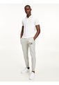 Polo Manga Corta Slim Fit Blanco 985 de Tommy Hilfiger