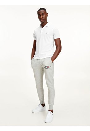 Polo Manga Corta Slim Fit Blanco 985