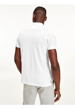 Polo Manga Corta Slim Fit Blanco 985