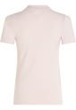 Polo Rosa De Corte Slim Con Logo Distintivo Para Mujer Tommy Hilfiger de Tommy Hilfiger