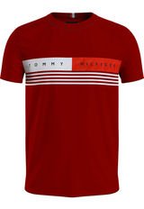 Camiseta Manga Corta Rojo Corporate Log - Compra Ahora | Dafiti Colombia