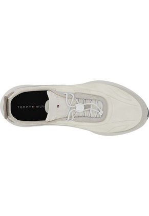 Tenis De Running Sport En Malla Hombre Blanco Tommy Hilfiger