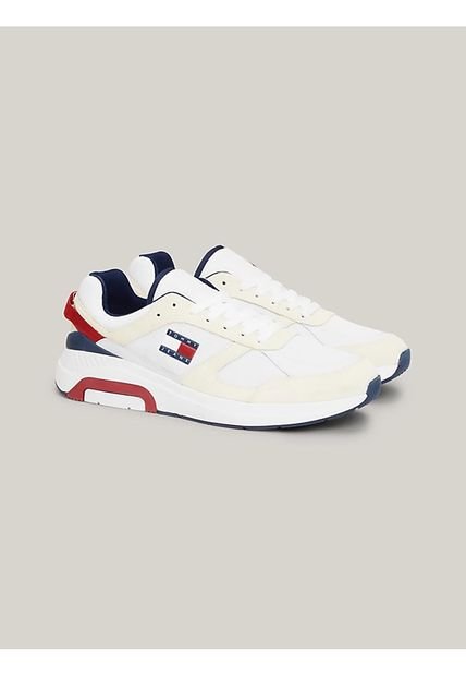 Tenis De Running De Ante Con Logo Tommy Hilfiger