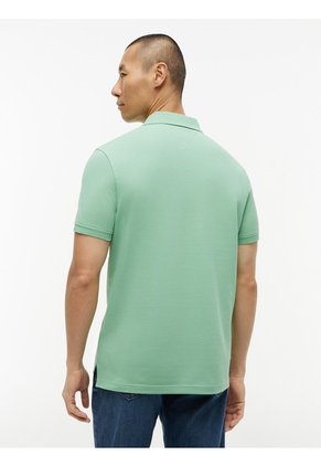 Polo Verde 1985 De Corte Regular Tommy Hilfiger