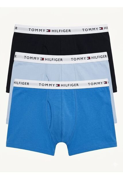 Pack Azul De 3 Bóxer Con Detalles Distintivos De Tommy Hilfiger Tommy Hilfiger