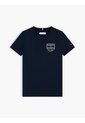 Camiseta Multicolor De Punto Con Contorno Del Logo Tommy Hilfiger de Tommy Hilfiger