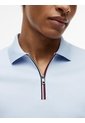 Polo Celeste En Algodón Fluido De Corte Regular Tommy Hilfiger de Tommy Hilfiger