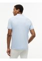 Polo Celeste En Algodón Fluido De Corte Regular Tommy Hilfiger de Tommy Hilfiger