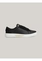 Tenis Negro En Cuero Tommy Hilfiger de Tommy Hilfiger