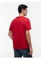 Camiseta Roja De Corte Regular Con Logo Box Flag Tommy Hilfiger de Tommy Hilfiger