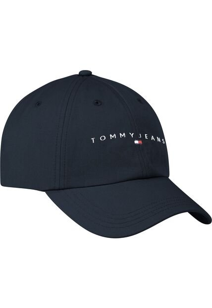 Gorra Azul De Seis Paneles Con Logo Tommy Hilfiger