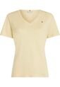 Camiseta Amarilla Con Cuello En V Tommy Hilfiger de Tommy Hilfiger