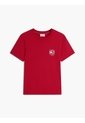 Camiseta Roja De Corte Regular Con Logo Box Flag Tommy Hilfiger de Tommy Hilfiger