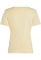 Camiseta Amarilla Con Cuello En V Tommy Hilfiger de Tommy Hilfiger