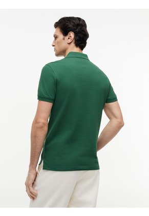 Polo Verde De Corte Slim 1985 Tommy Hilfiger