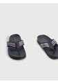 Sandalias Corporate Mixtas De Cuero Hombre Negro Tommy Hilfiger de Tommy Hilfiger