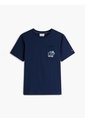 Camiseta Azul Con Logo Gráfico Floral Estampado En El Pecho Tommy Hilfiger de Tommy Hilfiger