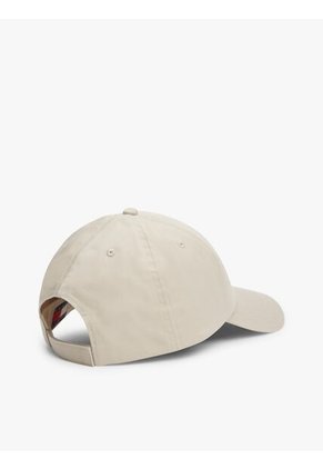 Gorra Beige De Béisbol Con Logo Bordado Tommy Hilfiger