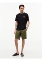Camiseta Negra De Cuello Redondo Con Logo Estampado Gráfico Tommy Hilfiger de Tommy Hilfiger