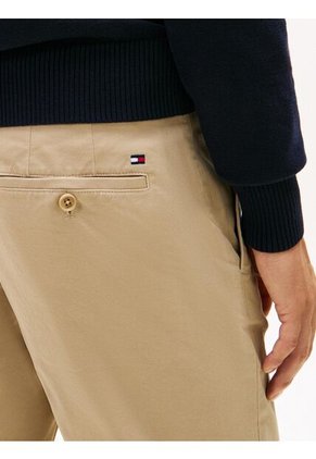 Pantalón Beige Chino Denton Recto De Sarga Tommy Hilfiger