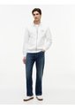 Chaqueta Blanca De Cuello Alto Con Cierre De Cremallera Tommy Hilfiger de Tommy Hilfiger