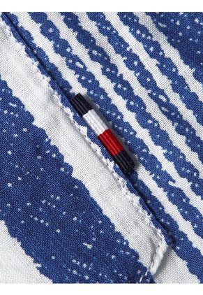 Camisa De Rayas Verticales Hombre Tommy Hilfiger
