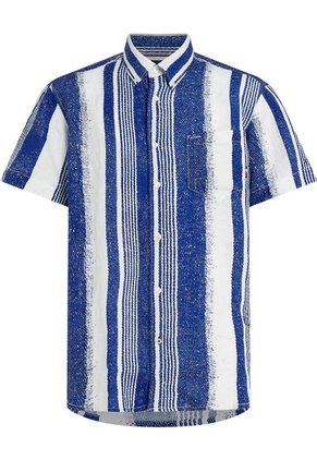 Camisa De Rayas Verticales Hombre Tommy Hilfiger