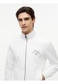 Chaqueta Blanca De Cuello Alto Con Cierre De Cremallera Tommy Hilfiger de Tommy Hilfiger