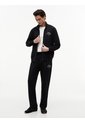 Chaqueta Negra De Cuello Alto Con Cierre De Cremallera Tommy Hilfiger de Tommy Hilfiger