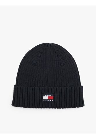 Gorro Azul Heritage De Punto Canal Con Logo Tommy Hilfiger Tommy Hilfiger