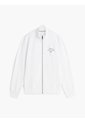 Chaqueta Blanca De Cuello Alto Con Cierre De Cremallera Tommy Hilfiger de Tommy Hilfiger