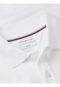 Polo Blanco En Algodón Fluido De Corte Slim Tommy Hilfiger de Tommy Hilfiger